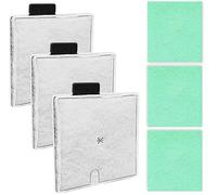 Gipnva Fish Tank Filter Cartridges,fluval filter(3 x Cartridge, 3 x Algaway Pad)
