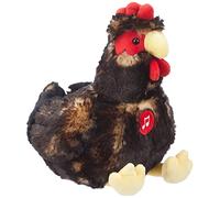 Gipsy 070355 Chicken Soft Toy with Sound, Black, 22 cm