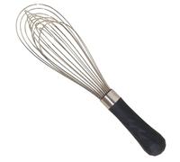 GIR: Get It Right - 11" Ultimate Stainless Steel Whisk, Black - Dishwasher Safe, Non-Toxic, Heat-Resistant to 425°, Food Grade Silicone - Kitchen Gadgets, Kitchen Utensils - 11.3" L x 2.8" W