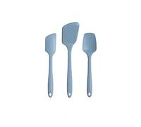 GIR: Get It Right - 3 Piece Silicone Utensil Set - Spatula, Flip & Spoonula - Non-Stick - Heat Resistant - Dishwasher Safe - Kitchen Utensils - Baking Supplies - BPA & BPS Free - Slate