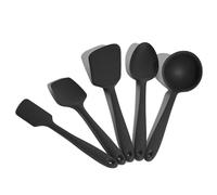GIR GIRBDLE5UP111BLK 5 Piece Utensil Set Black, Silicone