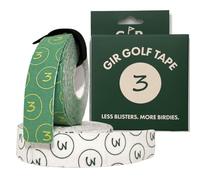 GIR Golf Tape - Golf Blister Tape - 2 Pack for Protection Against Blisters & Hot Spots on Hands & Fingers, Flexible, Waterproof, Pre-Cut Golf Finger Tape, Sports Athletic Tape, 4 Way Stretch