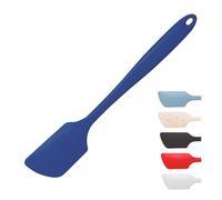 GIR Premium Silicone Seamless Spoonula - Ultimate, Navy Blue | Heat-Resistant Kitchen Tool | Flexible Silicone Design | Ideal for Mixing, Stirring, Scraping & Serving | Easy to Clean