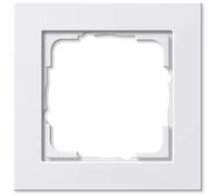 GIRA 021129 Cover Frame, 1 Gang Gira E2 pure white
