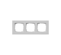 GIRA 0213375 Cover Frame for Flat Installation 3-Way E2 Matt Grey