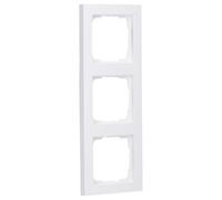 GIRA 21322 E2 Frame Triple Unit Pure White Matte, 021322