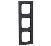 GIRA 21323 Rahmen E2 3-Panel Charcoal-Coloured, 021323