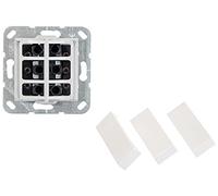 Gira 283203 Rocker Switch 3-Part System 55 Pure White