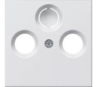 GIRA Coax Cover Top Pure White, 086927