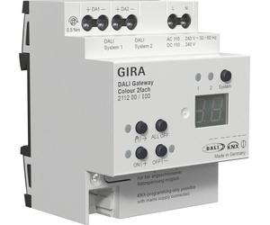 Gira DALI Gateway KNX Secure 2-Channel DIN Rail - 211200