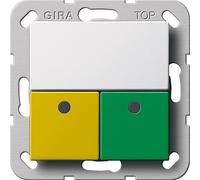 Gira Duty Room Unit Miva Set System 55 Pure White - 291503