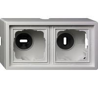 Gira F100 Surface Mount Box Flush-Mounted Switchgear - 0062112