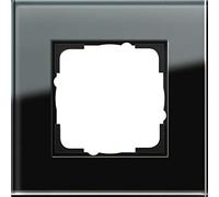 Gira Frame 021105 Single Esprit Glass Black