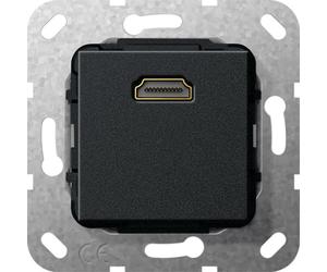 Gira HDMI Breakout Cable Base Element Matte Black - 567010