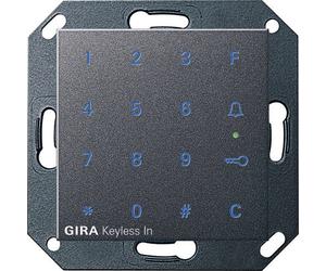 Gira Keyless In System 55 Anthracite Access Keypad - 260528