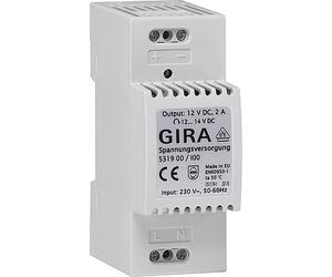 Gira Power Supply Unit DC 12V 2A DIN Rail Accessories - 531900