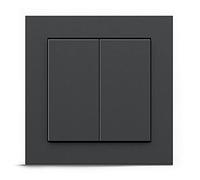 GIRA + Senic Friends of Hue Smart Switch | Homekit Dimmer Switch Compatible with Philips Hue | Anthracite