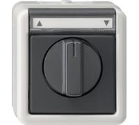 Gira Splash-Proof Surface-Mounted Blind Switch - 015430