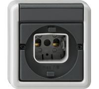 Gira Splash-Proof Surface-Mounted Light Signal Unit - 016135
