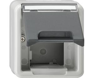 Gira Splashproof Surface-Mounted Insert Switchgear - 026230