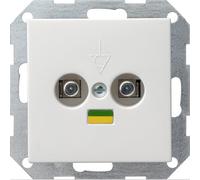 Gira System 55 Potential Equalization Socket Outlet - 040527