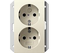 Gira System 55 Wall Socket Outlet (WCD Switchgear) - 273101