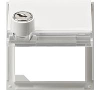 Gira TX 44 Adapter Frame Lock KD TK Slot Pure White - 069766