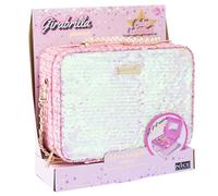 Girabrilla Tweed Case 1 Maxi Makeup Case White