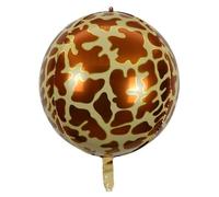 Giraffe 4D Foil Balloon, 55cm (2 pack)