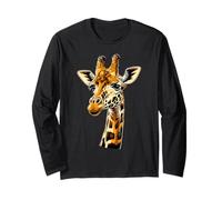 Giraffe Africa Love Safari Wilderness Wild Cute Giraffes Long Sleeve T-Shirt