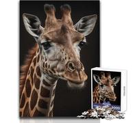 Giraffe AI Generative Puzzles for Teenagers 1000 Pieces Problem Solving Educational Fun Wonderful Thoughtful Present Option Size 50x75cm