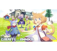 Giraffe and Annika