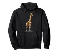 Giraffe Animal Lover Safari Cool Wildlife Africa Graphic Pullover Hoodie