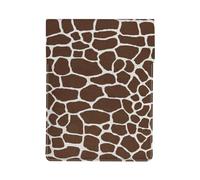 Giraffe Animal Print, PU Leather Laptop Sleeve, Notebook Bag Laptop Case Sleeve Tablet Briefcase