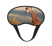 Giraffe Animals of Africa Sleep Eye Mask for Women Men Soft and Comfortable Sleep Mask Blackout Sleeping Eye Cover for Travel Yoga Nap Shift Work