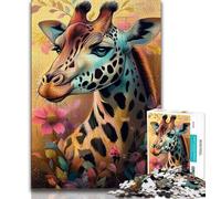 Giraffe Art Jigsaw Puzzles for Adults 2000 Piece Puzzle,Challenging To Complete But Fun And Humorous Birthday Present,Gifts,Wall Art 70x100cm