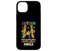 Giraffe Autism Seeing World Different Angle Awareness Kids Case for iPhone 14 Plus