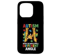 Giraffe Autism Seeing World Different Angle Awareness Kids Case for iPhone 15 Pro