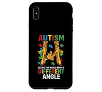 Giraffe Autism Seeing World Different Angle Awareness Kids Case for iPhone XS Max