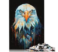 'Giraffe Beauty Watercolor Puzzles for Adults & Teenagers Wood Puzzle Jigsaws for Adults Secret Santa Gifts 1000pcs (75x50cm)