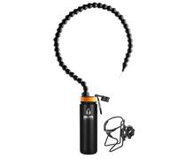 Giraffe Bottle Hands Free Drinking System, Stainless Steel Bottle, with Round Tube Mounted Bottle Holder (91 cm / 36 inch)