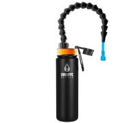 Giraffe Bottle Tower XL Hands Free Drinking System, Insulated Stainless Steel Bottle (Length 15 in / 38 cm)
