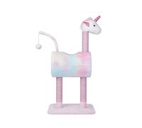 Giraffe Cat Scratch House Large Size Cats Scratching Post Kitten Multifunction Sleeping Rest Nest Pet Climbing Frame Sturdy Stable(Unicorn)