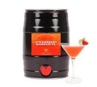 Giraffe Cocktails Ready-to-Drink Strawberry Margarita | Easy Premium Pre-Mixed | 10% ABV | 5L Party Keg