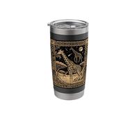 Giraffe Constellation Tarot Card Gothic Celestial Stainless Steel Insulated Tumbler