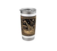 Giraffe Constellation Tarot Card Gothic Celestial Stainless Steel Insulated Tumbler