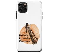 Giraffe Dedication Conservation Preservation Case for iPhone 11 Pro Max