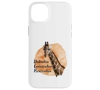 Giraffe Dedication Conservation Preservation Case for iPhone 14 Plus