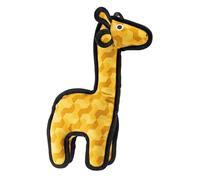 Giraffe Dog Toy - Tough Yellow Plush Squeaky Dog Toy for Aggressive Chewers - Durable Triple-Stitched Chew Toy for Medium & Large Dogs - Tuff Bound Seams - Interactive Play, Training & Cuddles