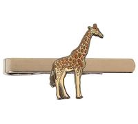 Giraffe E Tie Clip Slide Bar Nickle Plated Wedding Gift TC 703